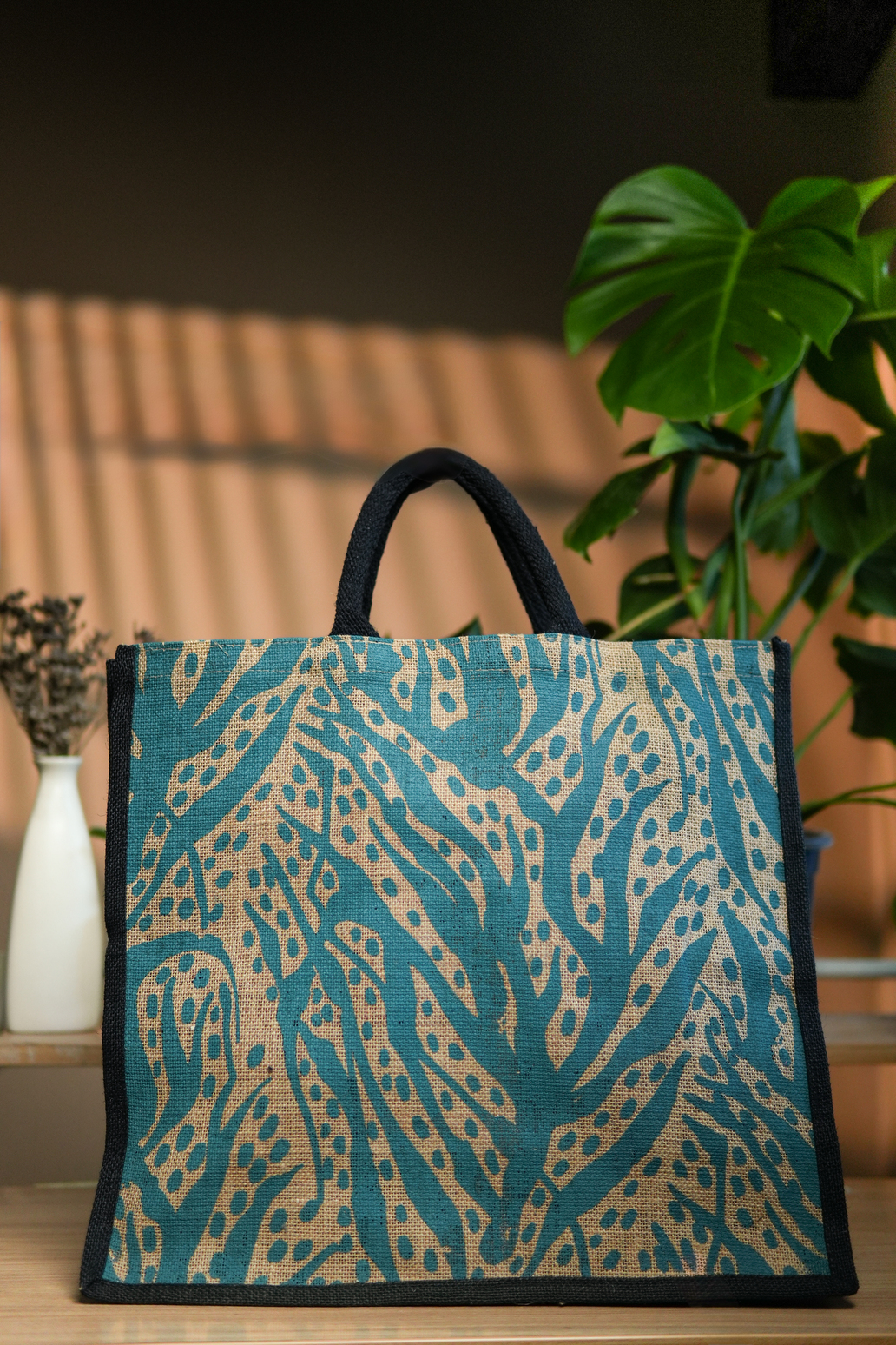 Printed design Jute Bag