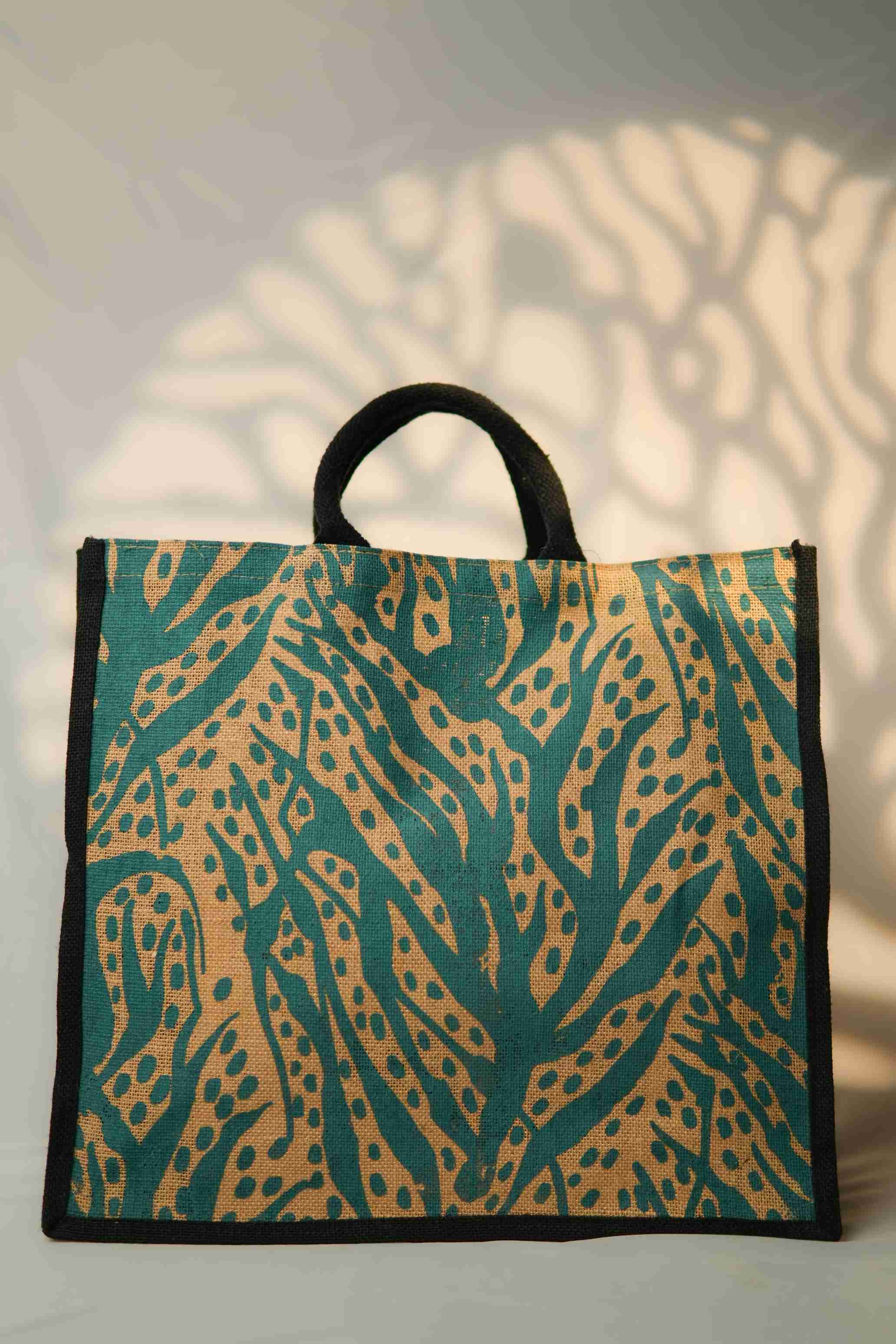 Printed design Jute Bag