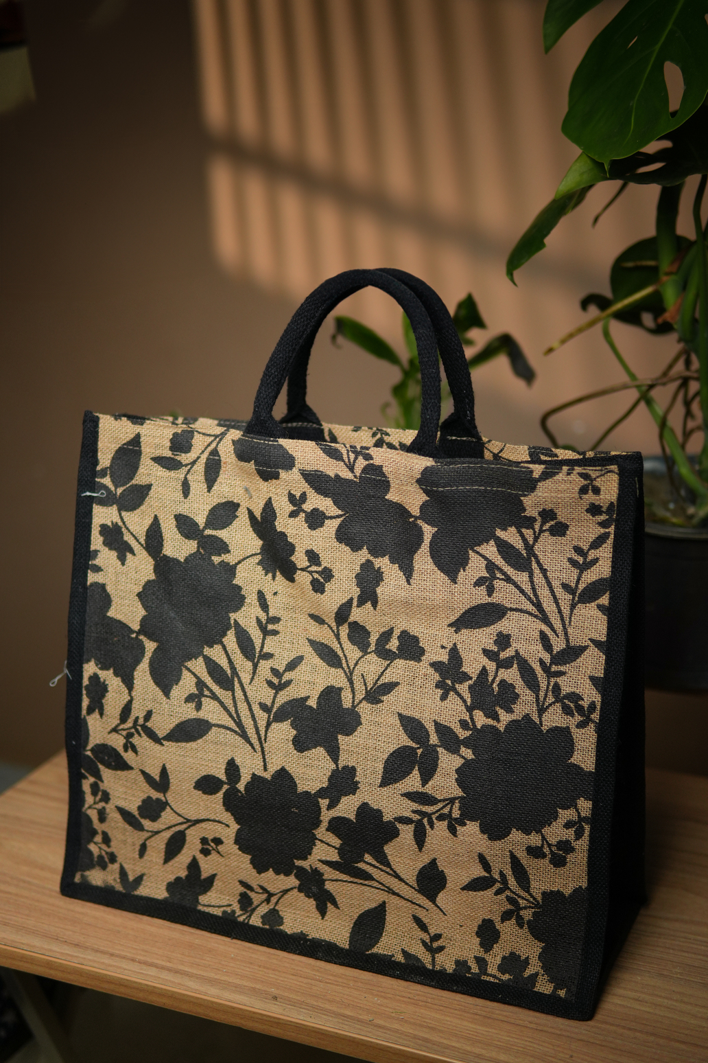 Printed design Jute Bag