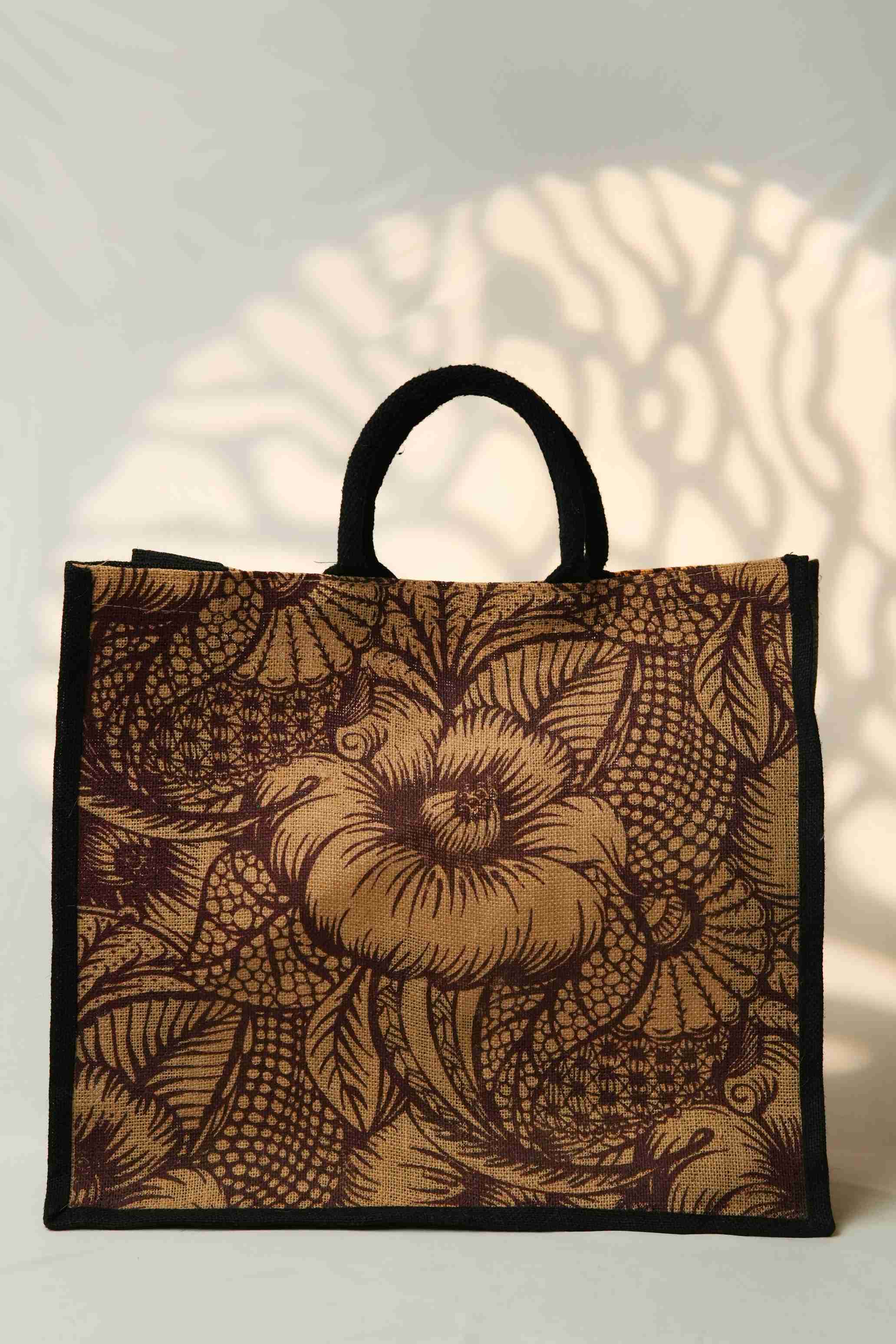 Printed design Jute Bag